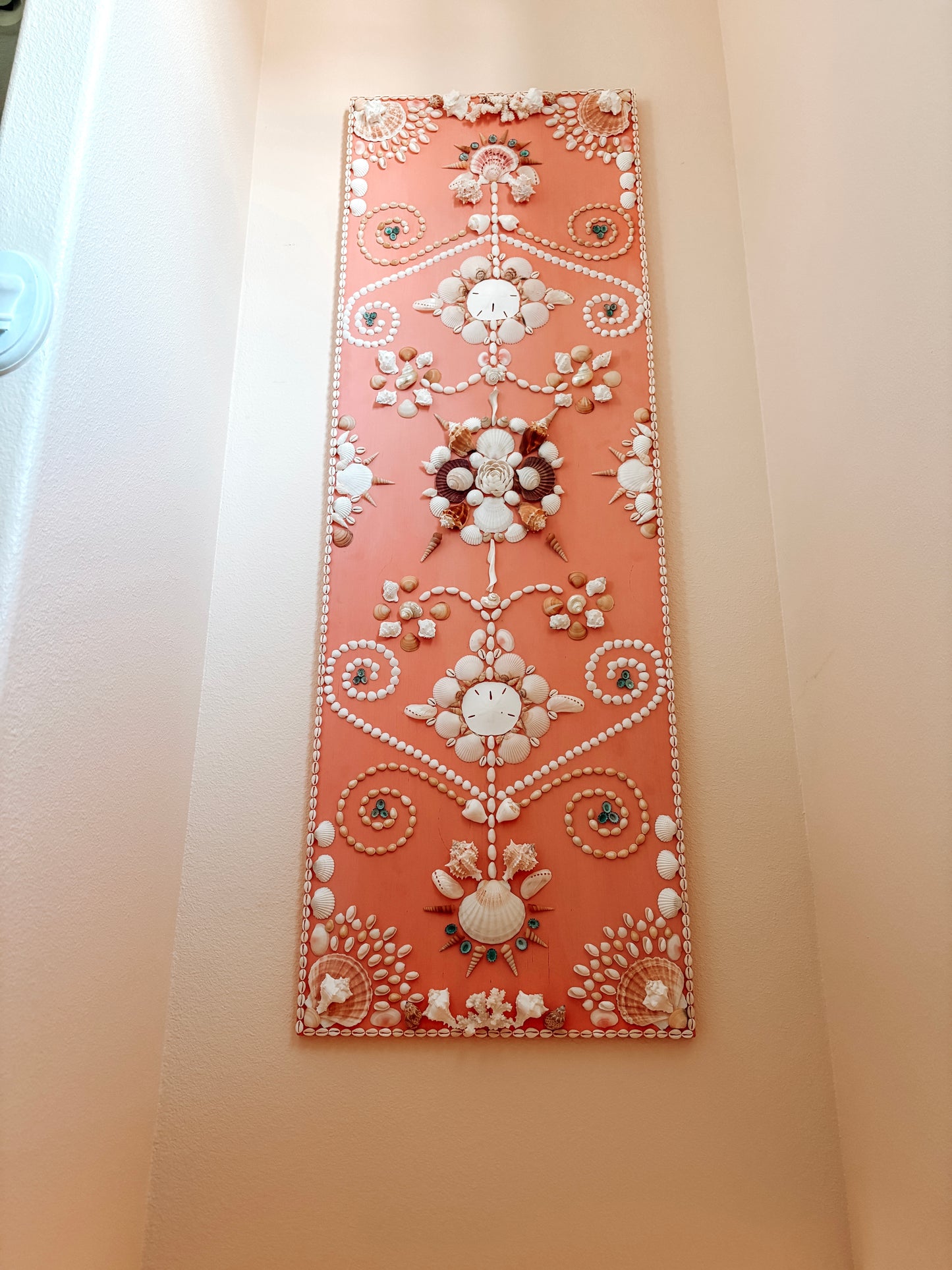 7’ Seashell Wall Panel