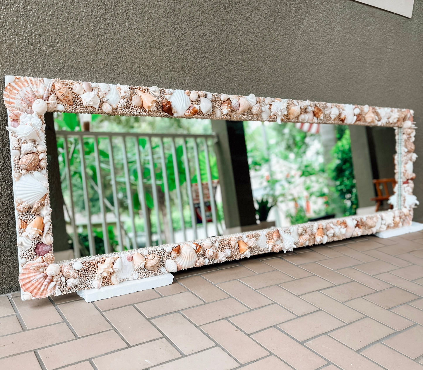 7’ Exterior Shell Mirror, Custom Mirror