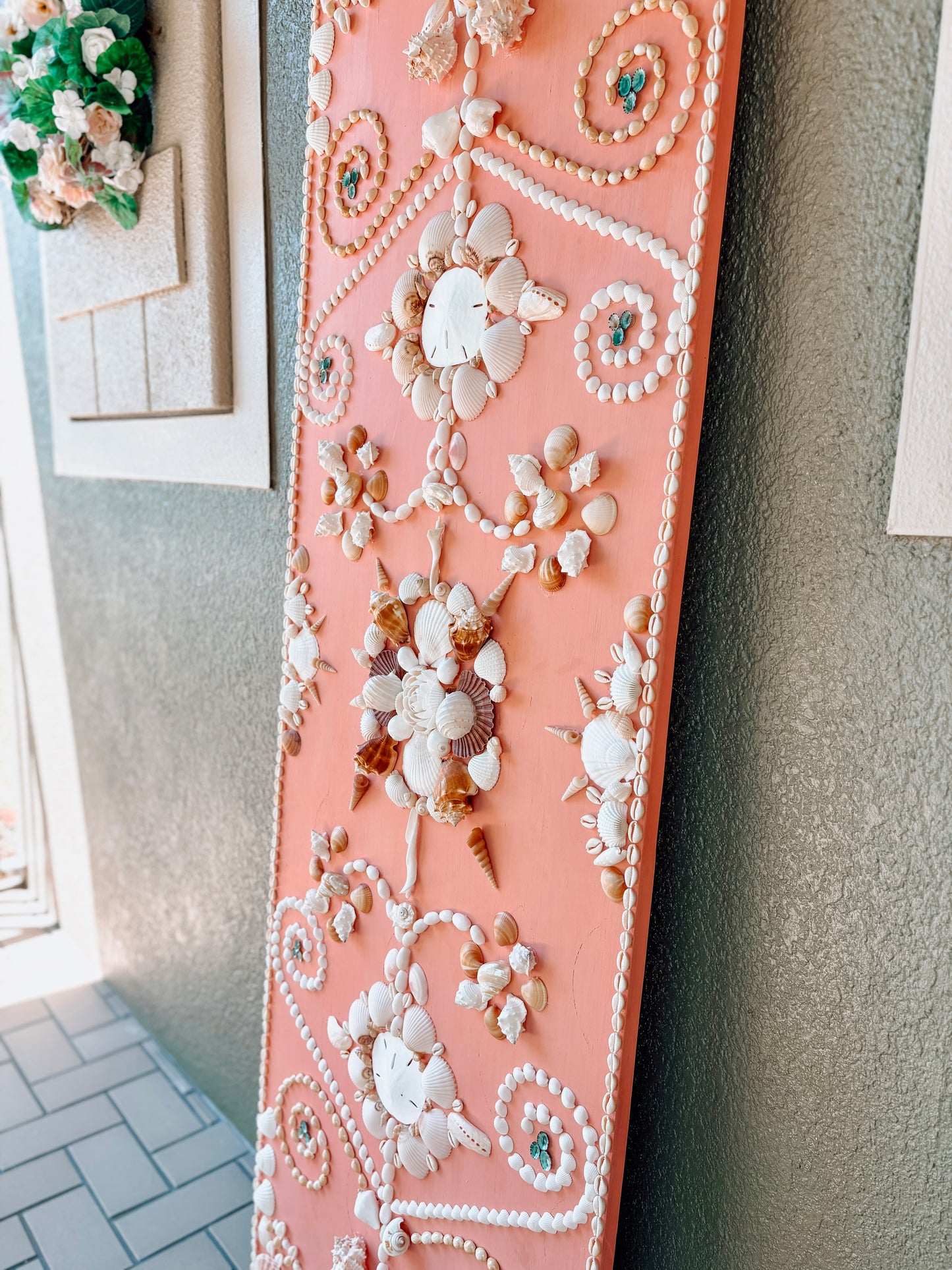 7’ Seashell Wall Panel