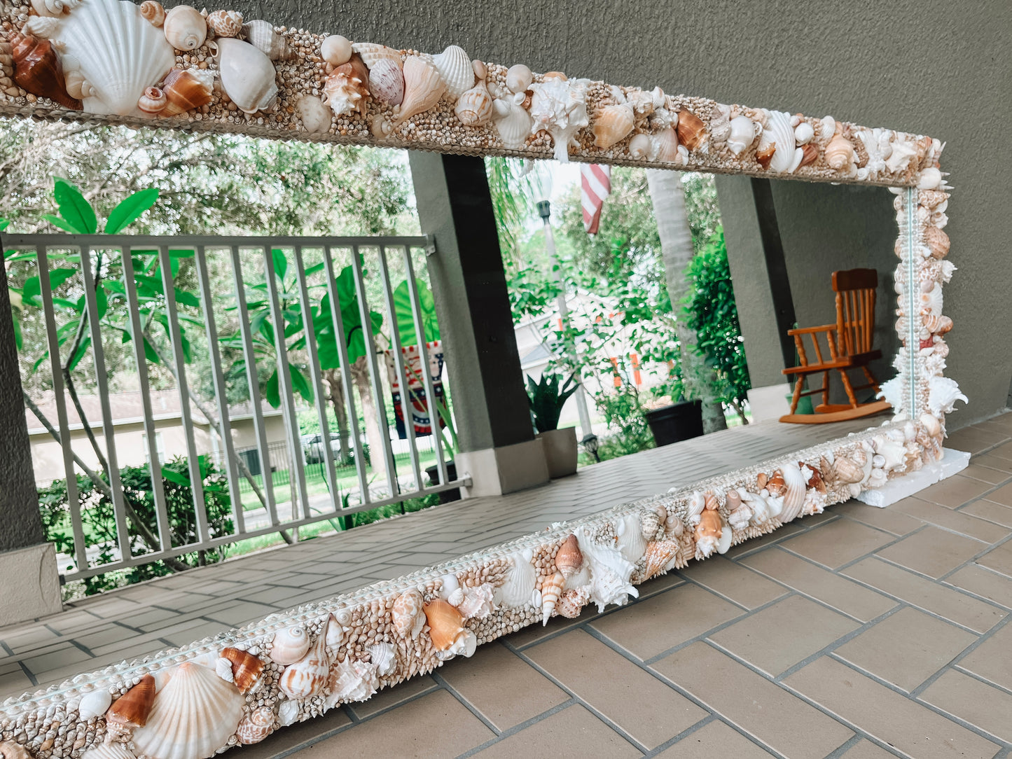 7’ Exterior Shell Mirror, Custom Mirror