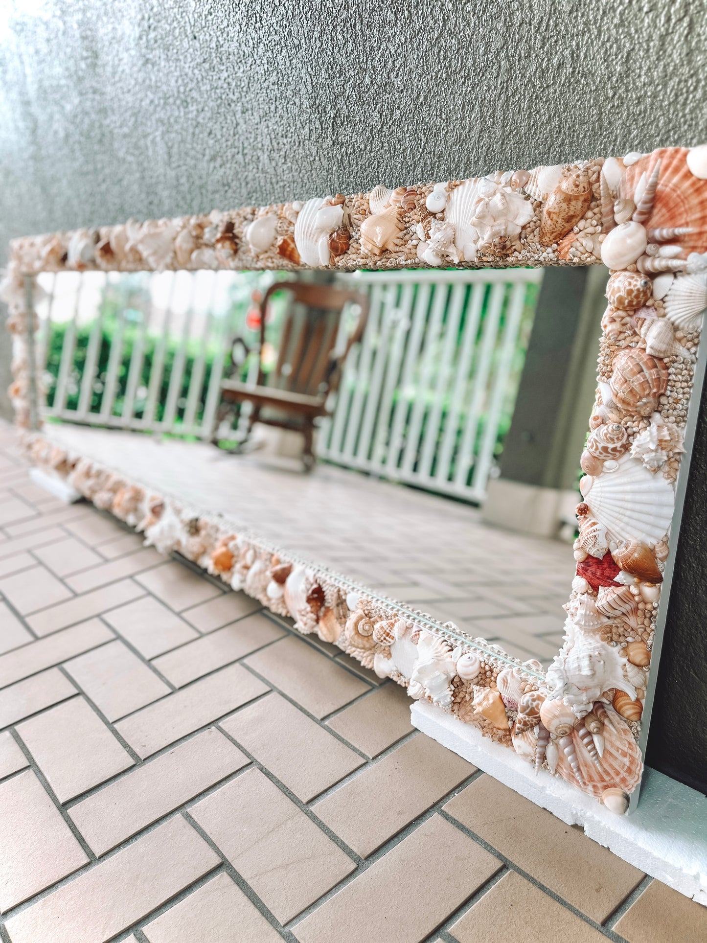 7’ Exterior Shell Mirror, Custom Mirror