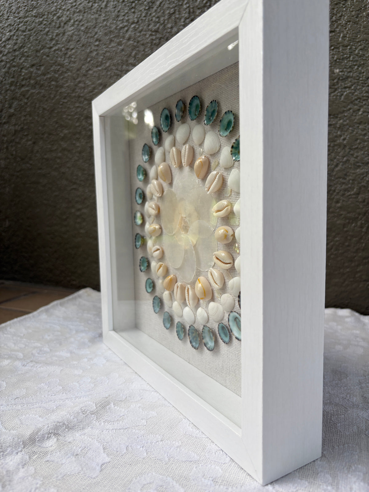 Shell Medallion Collection - No. 2 | Framed Shell Art