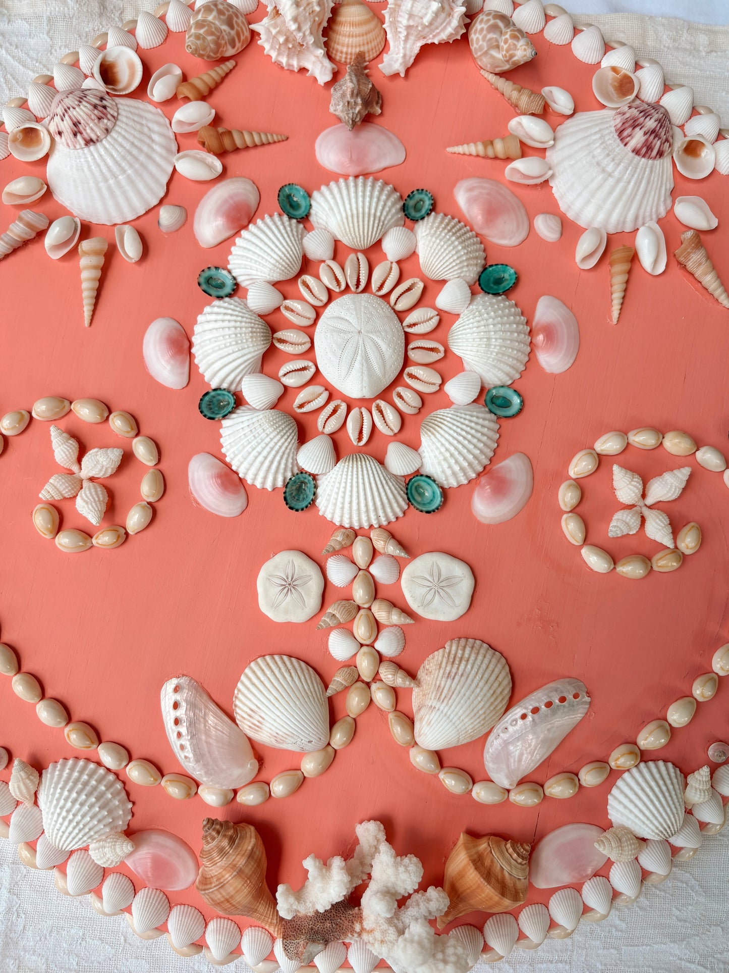 Coral Shell Panel 18.5", (Ready to Ship)