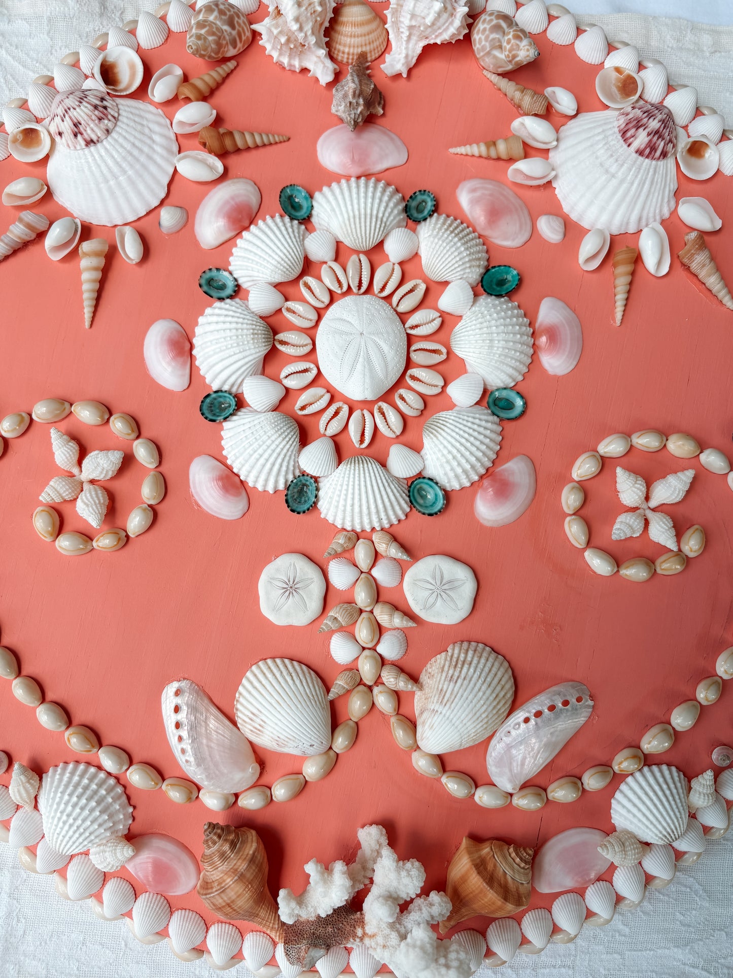 Coral Shell Panel 18.5", (Ready to Ship)