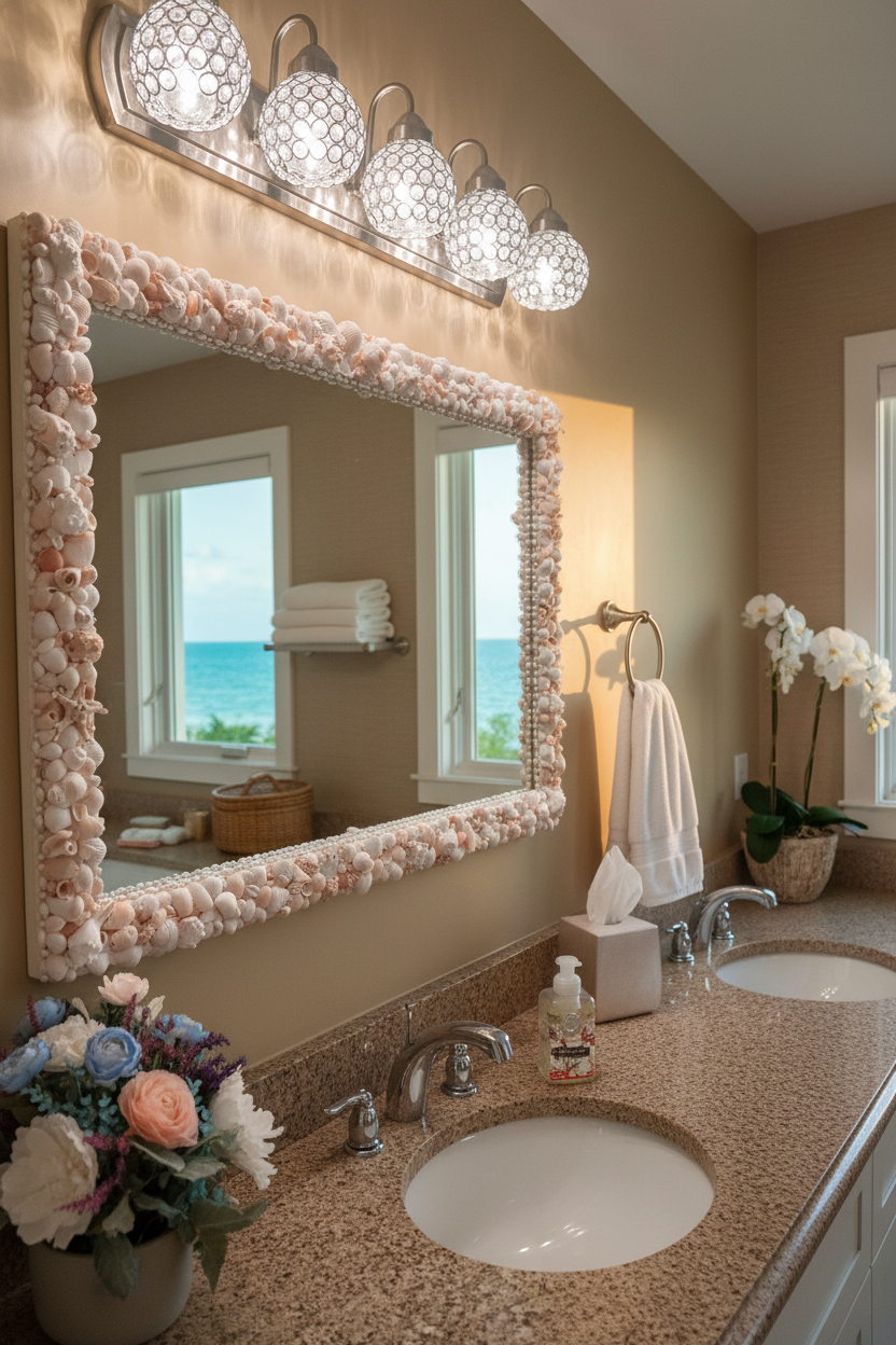 Shell Mirrors