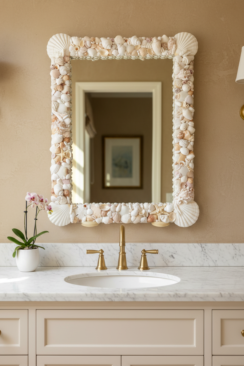 Shell Mirrors