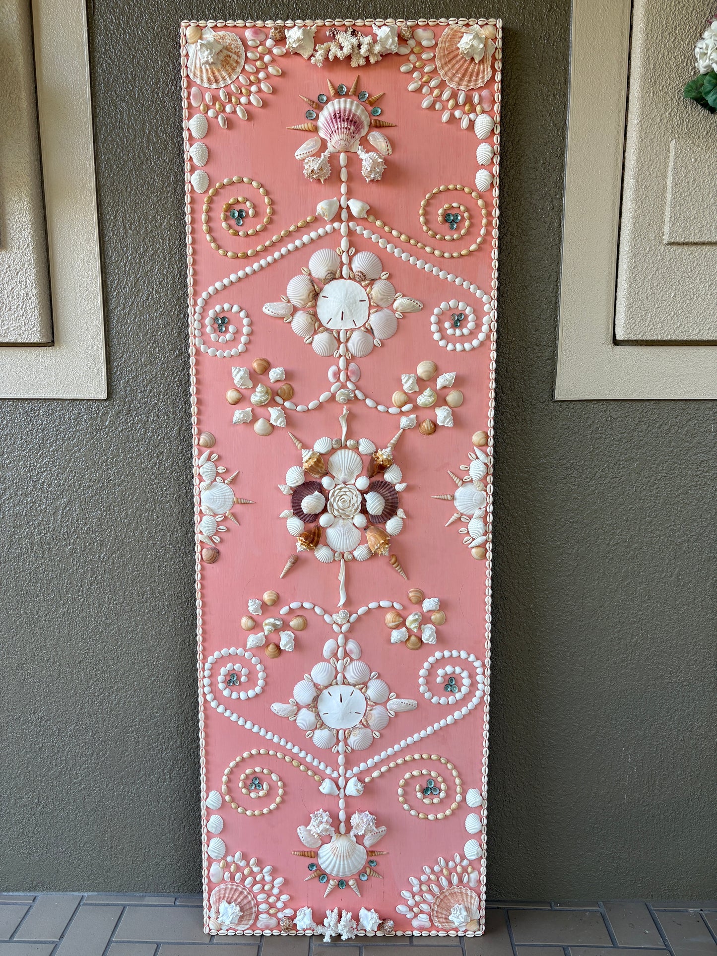 7’ Seashell Wall Panel