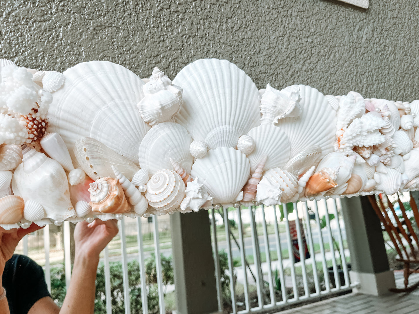 Large Luxury Shell Mirror- Custom Design