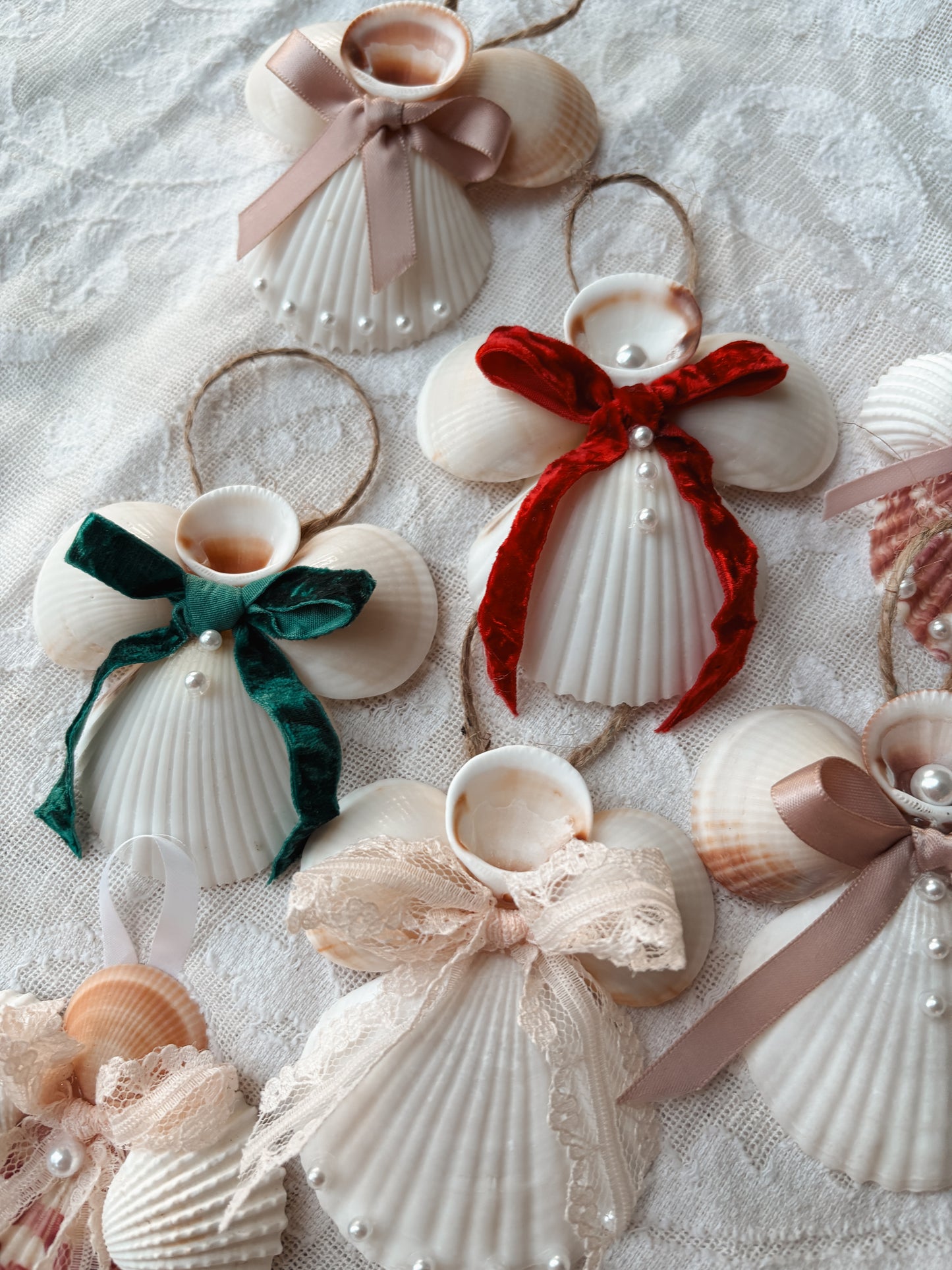 Seashell Angel Ornament