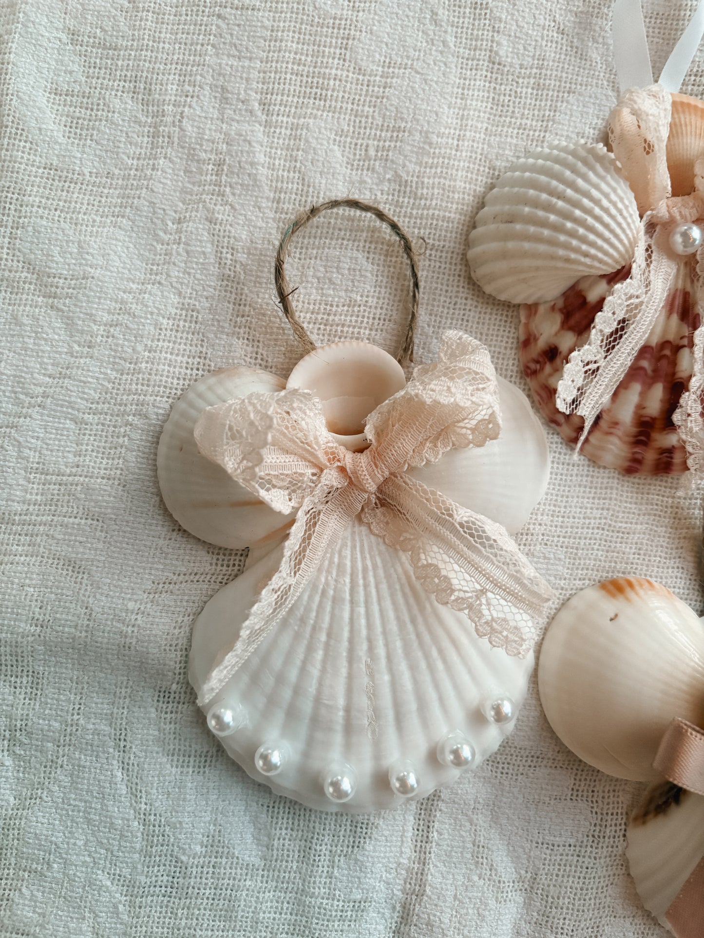 Seashell Angel Ornament