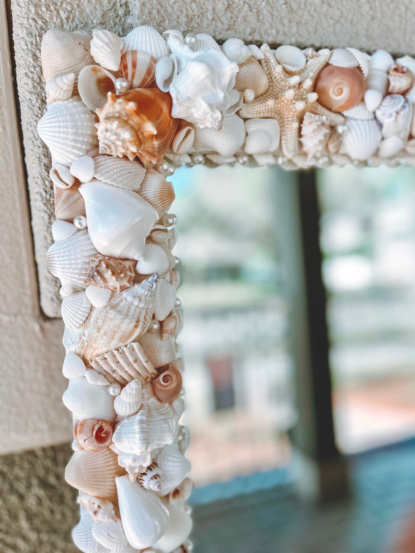 Full-length Shell Mirror - Custom (Made to Order)
