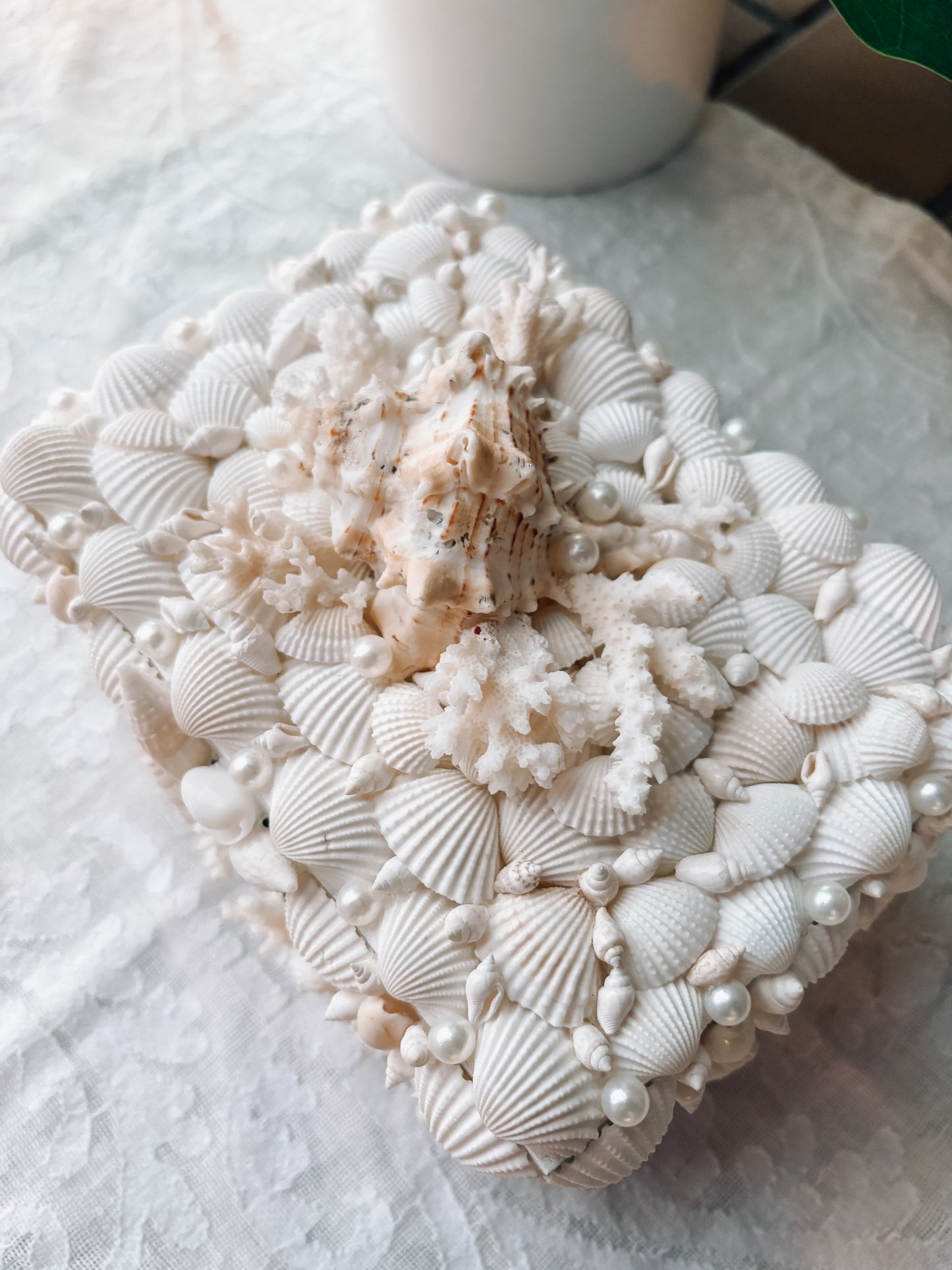 Seashell Keepsake Box