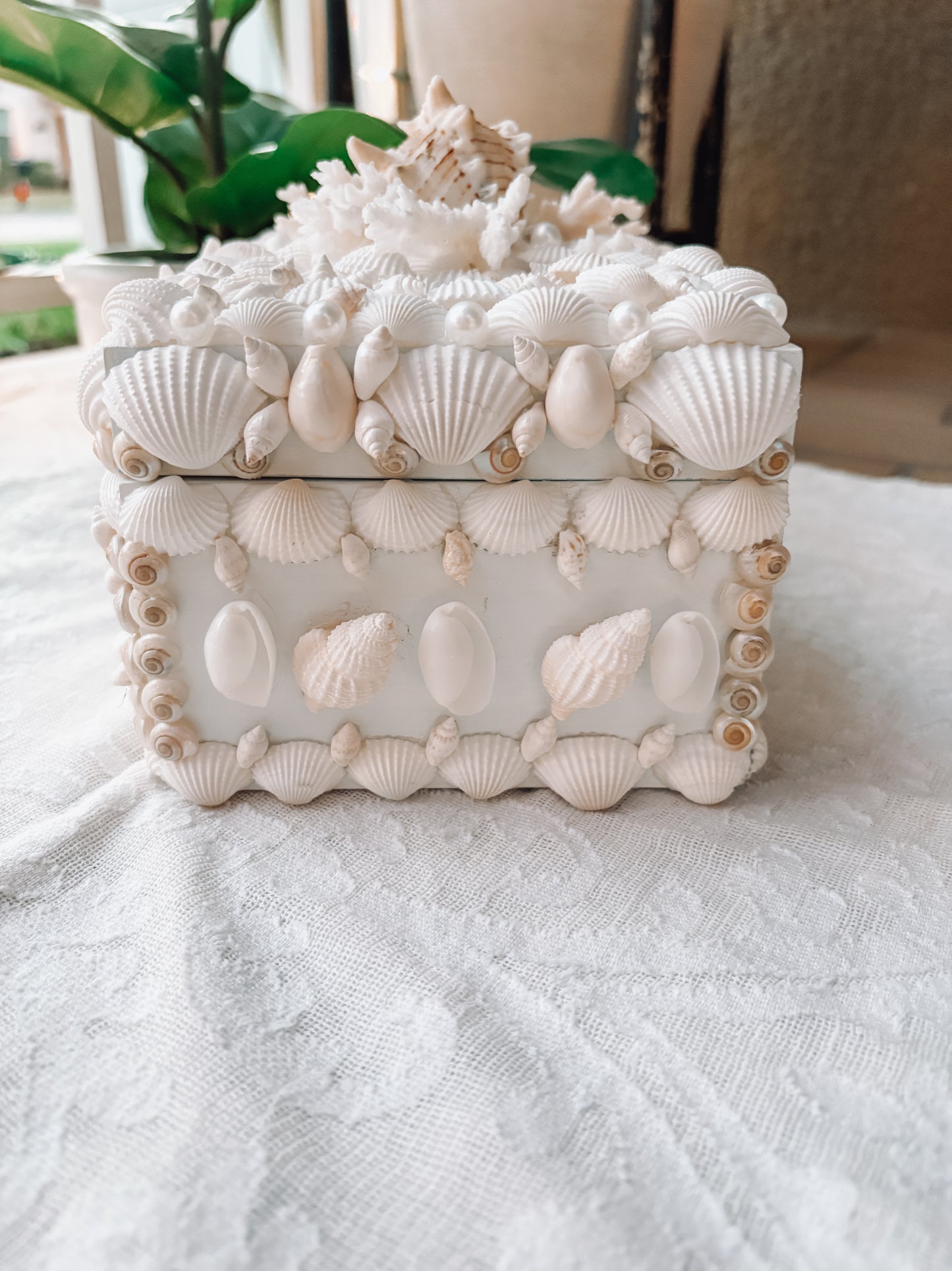 Seashell Keepsake Box