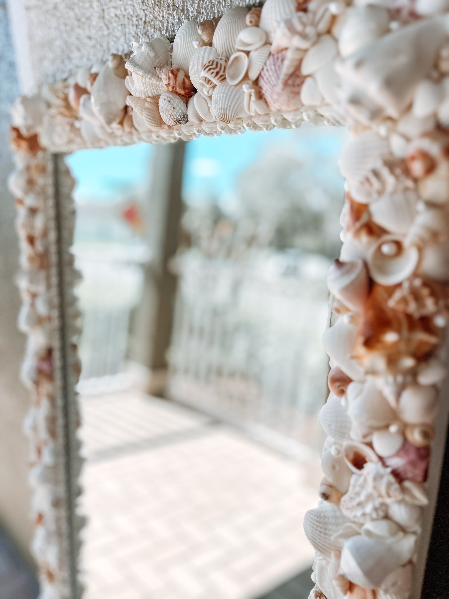 Full-length Shell Mirror - Custom (Made to Order)