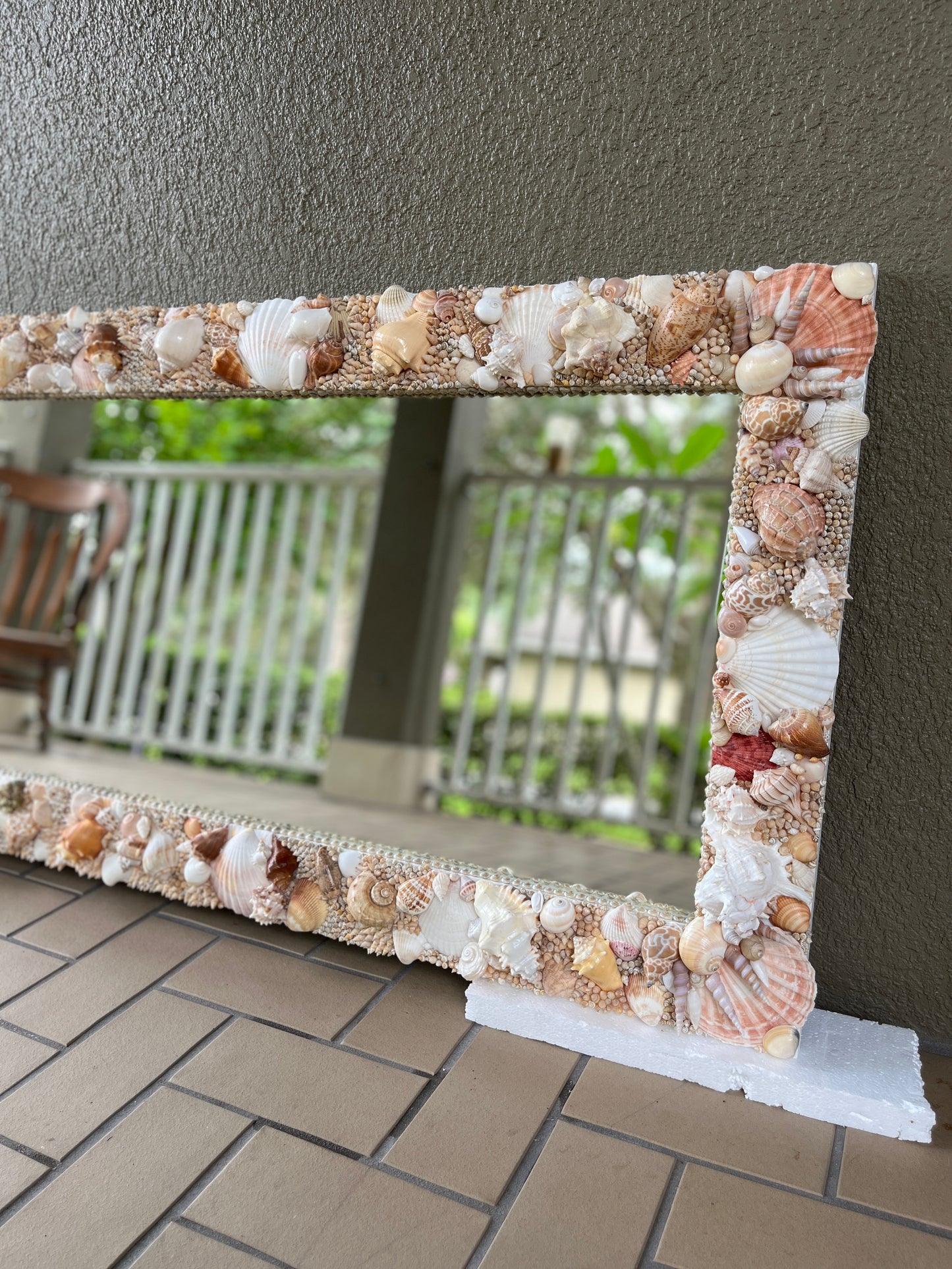 7’ Exterior Shell Mirror, Custom Mirror