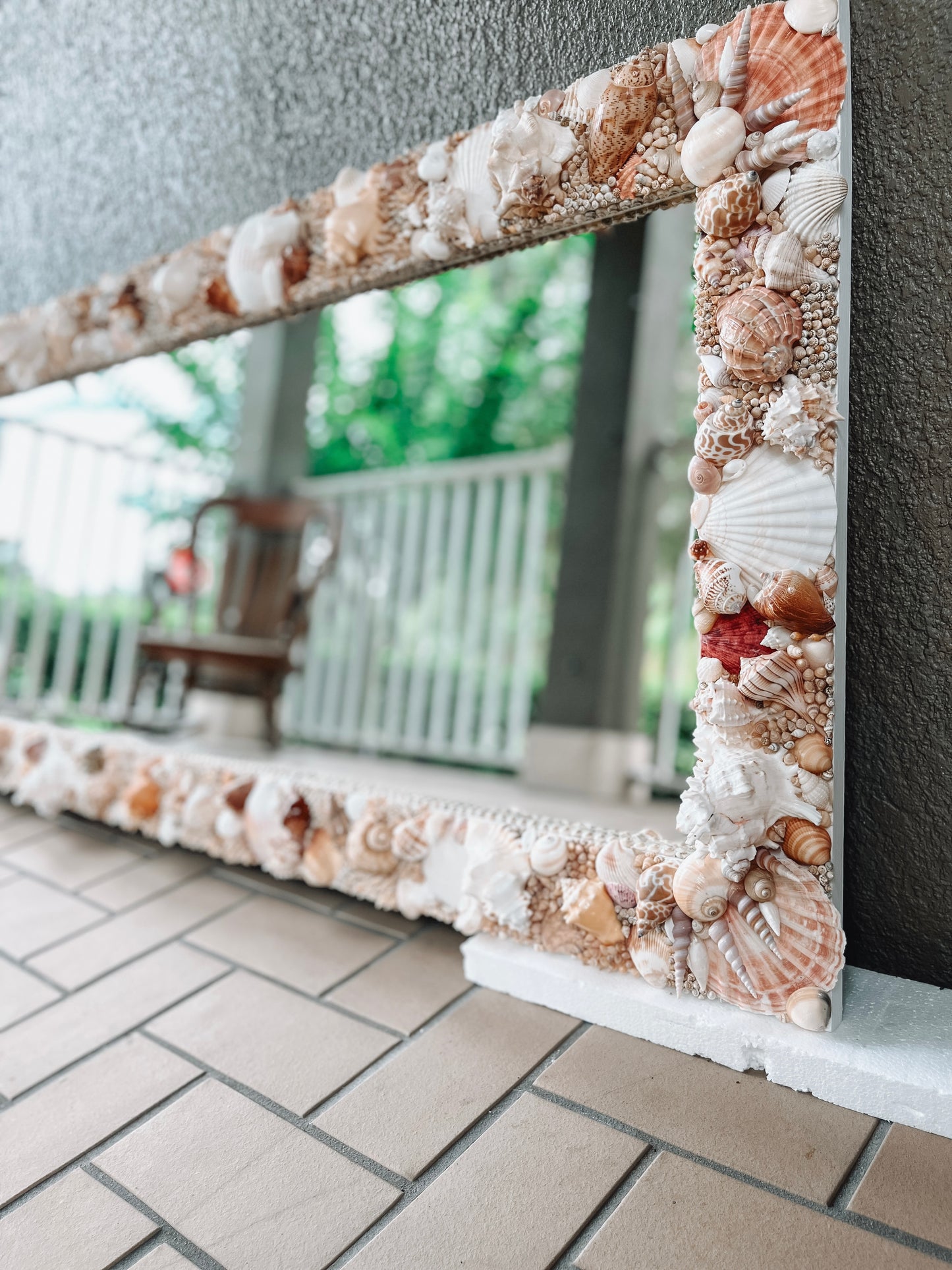 7’ Exterior Shell Mirror, Custom Mirror