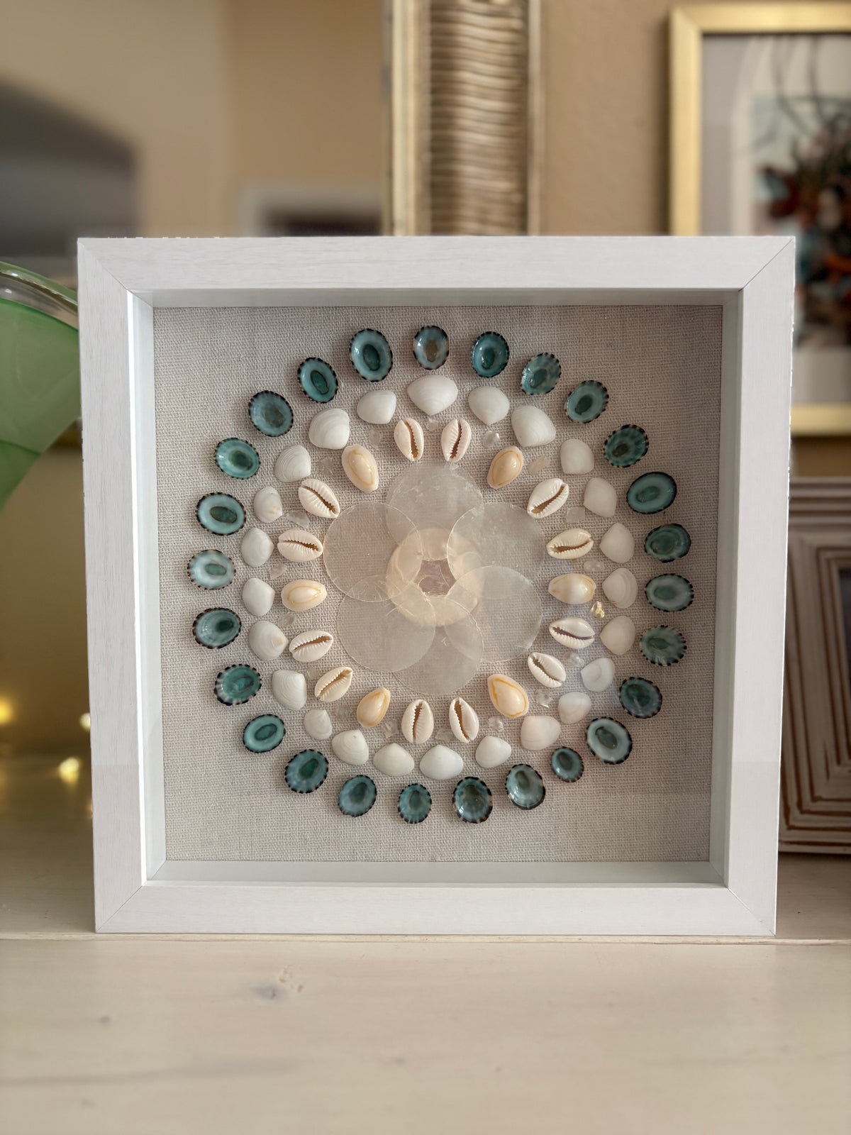Shell Medallion Collection - No. 2 | Framed Shell Art
