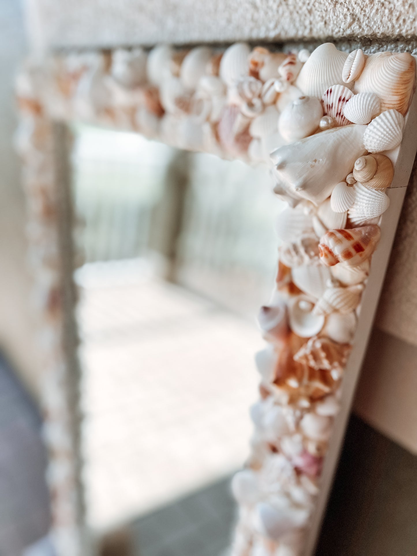 Full-length Shell Mirror - Custom (Made to Order)